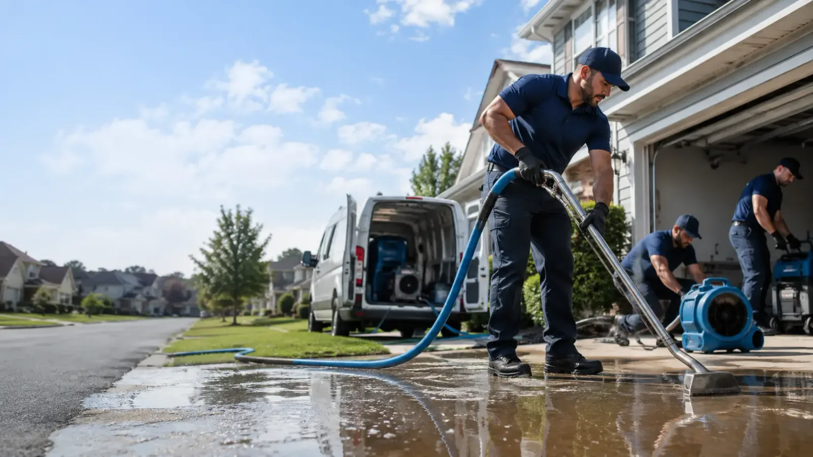 Flood Damage Restoration in Nelsonville, WI